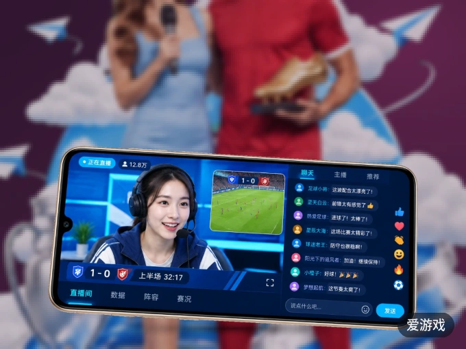 随时随地掌上观赛，尽在爱游戏 APP